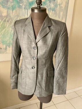 Marigold Riding Apparel Classic Women's Gray Tailored Riding Jacket